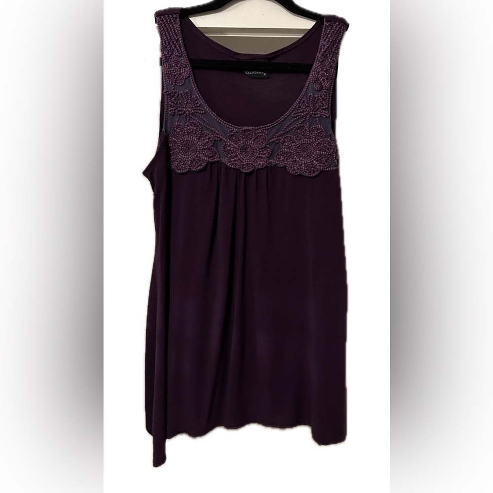 JKLA California Purple Tank. Size Medium. - Picture 5 of 9